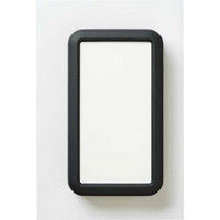 タカチ電機工業 LCS型シリコンカバー付プラスチックケース オフホワイト/ダークグレー LCS135Hー9VーWD 1個 1セット(3個)（直送品）