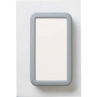 タカチ電機工業 LCS型シリコンカバー付プラスチックケース オフホワイト/ライトグレー LCS135Hー9VーWL 1個 1セット(3個)（直送品）