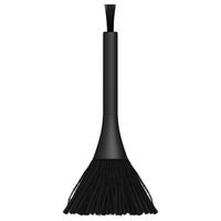 エレコム クリーニングブラシ/回転タイプ/2種類の毛/除電/ブラック KBR-013AS 1個