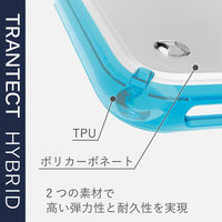 iPhoneXR ケース カバー TPU ポリカーボネート ストラップホール付 シンプル クリア PM-A18CHVCCR エレコム 1個