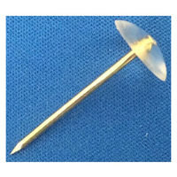 アイ・エス セミ増量:カーペットピン 透明 ILCH-01T 1セット(1ケース(48個)×3)