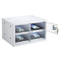 サンワサプライ スマートフォン収納保管庫 幅316×奥行240×高さ183mm CAI-CABSP50 1台（直送品）