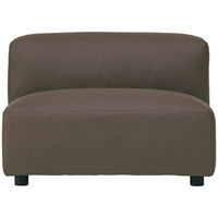 【軒先渡し】ジャーナルスタンダードファニチャー ブロックソファ アームレス ライトブラウン 1脚（直送品）