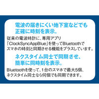 セイコータイムクリエーション セイコークロック ハイブリッド電波時計 セイコーネクスタイム ZS251S 1個