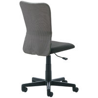 サンワサプライ エコノミーメッシュチェア オフィスチェア グレー×ブラック SNC-ASNET4GY 1セット（4脚） 事務椅子 脚幅600mm