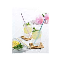 トーダイ アルミ製 Cold専用 クールストロー ピンク φ6×198mm 00602629 1包:10本入（直送品）