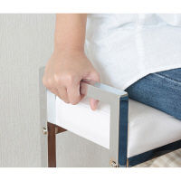 永井興産 エントランスベンチ（クッション付） WH（ホワイト）幅500×奥行200×高さ460mm　NK-7408　1台（直送品）