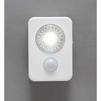 アイリスオーヤマ 乾電池式LED屋内センサーライトハンディタイプ ISL3HN-W（直送品）