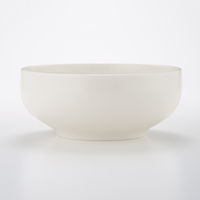 【まとめ買いセット】 無印良品 磁器ベージュボール 大 約直径16.5×高さ7cm 1箱（5個入） 良品計画