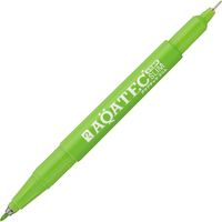 寺西化学工業 マジック　アクアテックスリム　パック　黄緑 MAQ70P-T9 1セット（10本）