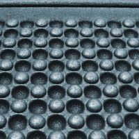 角利産業 折りたたみクッションマット ダブル ブルー 86193 1個