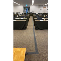 【養生テープ】パイオラン 仮設コード固定用テープ 黒 幅100mm×長さ20m パイオランテープ ダイヤテックス 1巻