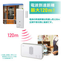 朝日電器 ワイヤレスチャイムドア用セット EWS-S5034