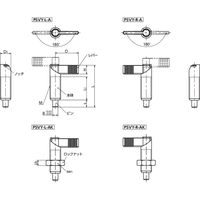 鍋屋バイテック インデックスプランジャ PSVY-8-M16-R-AK（直送品）
