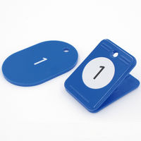 オープン工業 クロークチケット(1~20)20組 緑 BF-150-GN 1箱(20組)