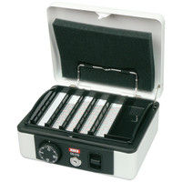 ダイト 手提金庫 DS-210P　ピンク　内寸A6サイズ