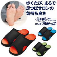 アルファックス 健康ルームサンダル ガチ押し メンズふみっぱ オレンジ 25-27 AP-507901 1個 281129