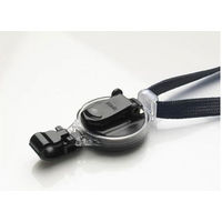 プロ耐リール式吊下げストラップ　ブラック　5本　NF-2476-D　ソニック