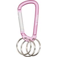 SCHNAUZER リング付カラビナ トリオ360 5色アソート RK-360（直送品）