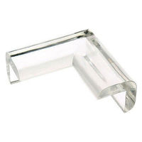 【コーナーガード】カーボーイ 安心クッションコーナー用 細 クリア CG-05-S4 ４個セット