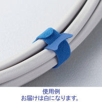 オーム電機　マジックタイ135　幅13mm×長さ135mm　白　DZ-MT135W　1セット（25本：5本入×5パック）