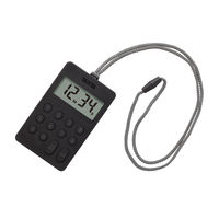 タニタ デジタルタイマー TD415BK 1セット（5個：1個×5）