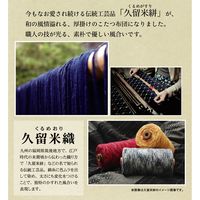 イケヒコ 綿100％ 無地調 国産 こたつ布団 掛敷セット 『いろり』 萌黄（グリーン） 約2150×2150mm 1セット（直送品）