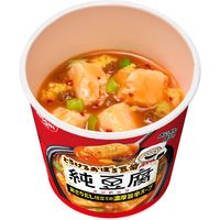日清食品 とろけるおぼろ豆腐 純豆腐 スンドゥブチゲ[あさりだし仕立ての濃厚旨辛スープ] カップスープ インスタントスープ6個