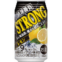 直球勝負ストロング　＜レモン＞　350ml缶×24缶