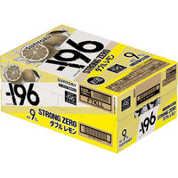 サントリー　-196℃　ストロングゼロ　＜ダブルレモン＞　500ml×24缶