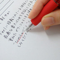 ぺんてる フィールBXB117クリアレッド軸 赤 BXB117-B 1箱（10本入）