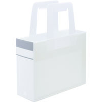 キングジム　ファイバリッツ　ボックスファイル（透明）　Ａ４　背幅１１１ｍｍ　透明　ＦＶ４９０３Ｔトウ　３個