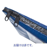 マグエックス 耐水メールバッグA4(マチなし)赤 MPO-A4R 1パック(5冊入)