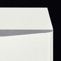 山櫻 窓付き白封筒 長3 スミ貼 LP-HL A1200 竹ホワイトCoC 80 枠ナシ 地紋入 20125679 1セット(1袋(100枚)×10)