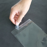 山櫻 PP封筒 角2 PP 透明 00579100 1セット(1000枚:100枚×10袋)