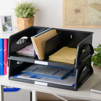 ライツ プラス ソートトレー横型 A4 グレー 灰 5230-00-85 1箱（4個入） アコ・ブランズ・ジャパン