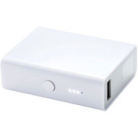 サンワサプライ モバイルバッテリー（5200mAh） BTL-RDC13W 1個（直送品）