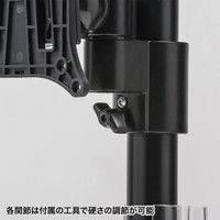 サンワサプライ 液晶モニタスタンド（上下2面） ブラック 幅400×奥行350×高さ700mm CR-LA1506BK 1台（直送品）