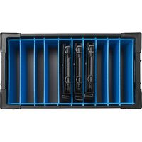 サンワサプライ プラダン製タブレット・ノートパソコン収納ケース(10台用) PD-BOX1BK 1台