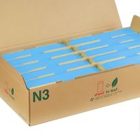 ムトウユニパック 長3 窓1号 ブルー 70 11023146 1箱(1000枚入)