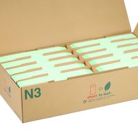 ムトウユニパック 長3 窓1号 NTグリーン 80 11023170 1箱(1000枚)
