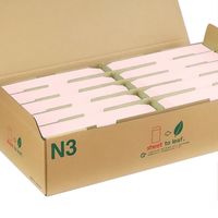 ムトウユニパック 長3 窓1号 NTピンク 80 11023174 1箱(1000枚)