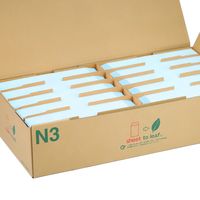 ムトウユニパック 長3 窓3号 NTブルー 80 11023366 1箱(1000枚)