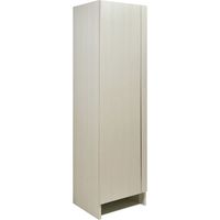 大谷工業 デルネ クリーナーシェルフDKD-44-W ホワイト木目 幅436×奥行400×高さ1600mm 1台（直送品）