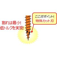 ダンドリビス 極太KKビス105 四角穴 クロメート 徳用箱 4920125130979 1箱（835本入）（直送品）