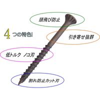 ダンドリビス ステンレスウッドデッキ材用ビス NWDS35 24号箱 4920125793624 1箱（180本入）（直送品）