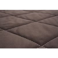 高弾力三つ折バランスマットレス ダブル ブラウン 幅1400mm 奥行1950mm 高さ80mm（直送品）