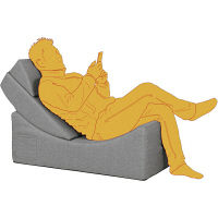 弘益 クレセント ソファ 1人掛け レッド 幅1000 CRS-100（RD） 1個（直送品）