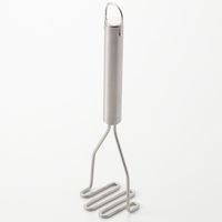 【まとめ買いセット】無印良品 ステンレス マッシャー 約幅5×長さ20cm 1箱（6個入） 良品計画