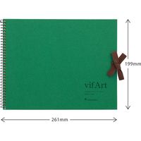 マルマン スケッチブック ヴィフアール水彩紙 中目 F2 S22VA 1冊